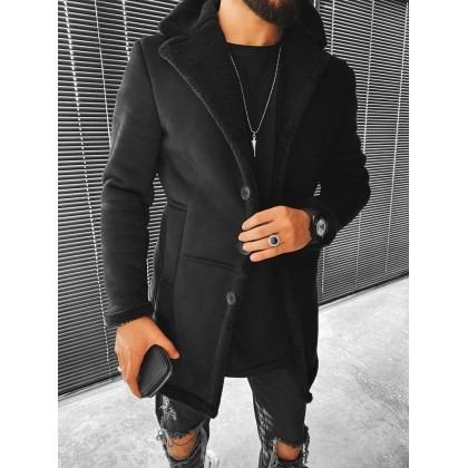 Geometric Print Long-sleeved Shirt Jacket