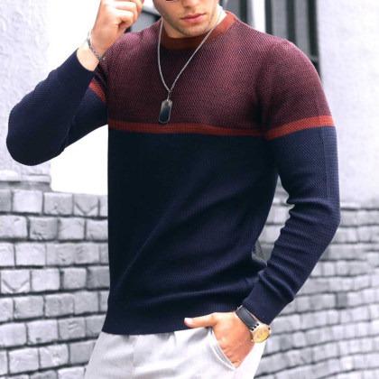 Mens Winter Plaid Thick Casual Jacket