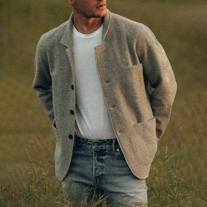 Checkerboard Long-sleeved Shirt/jacket