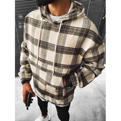 Checkerboard Long-sleeved Shirt/jacket