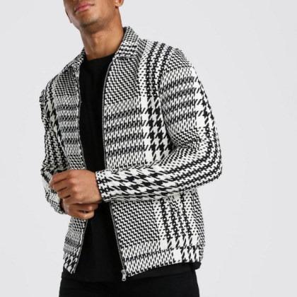 Checkerboard Long-sleeved Shirt/jacket
