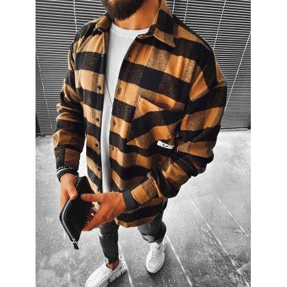 Checkerboard Long-sleeved Shirt/jacket