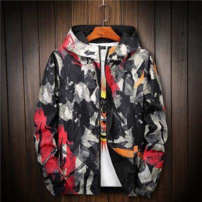 2020 Camouflage Reversible Jacket Men Plus Size 8XL