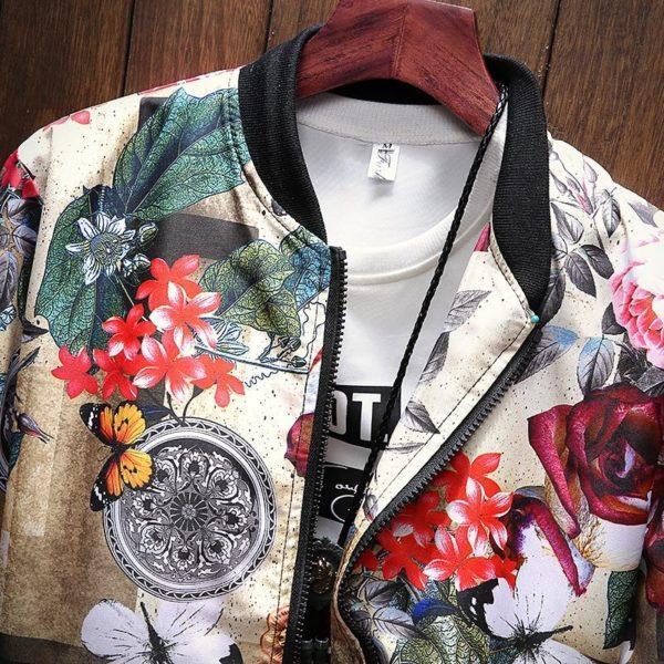6 STYLE Fashion Spring 2020 New Print Casual Jacket