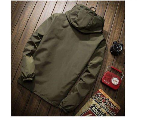 DIMUSI Men’s Zipper Bomber Jackets Casual Male