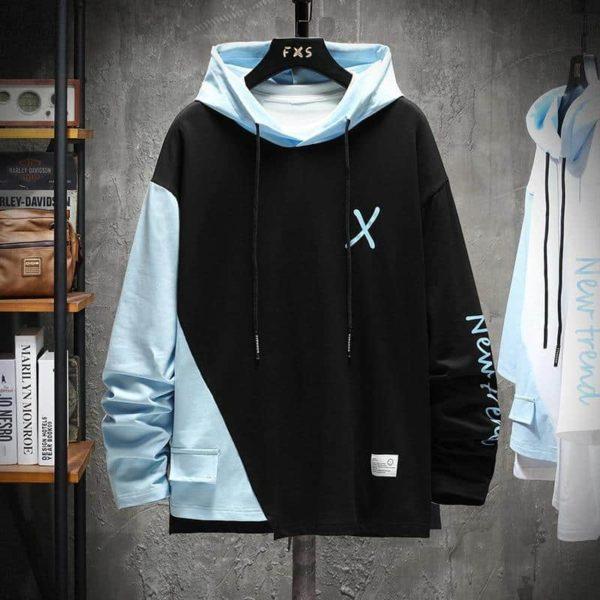 Hoodie Men Pullover Men’s Colorblocked Best Quality