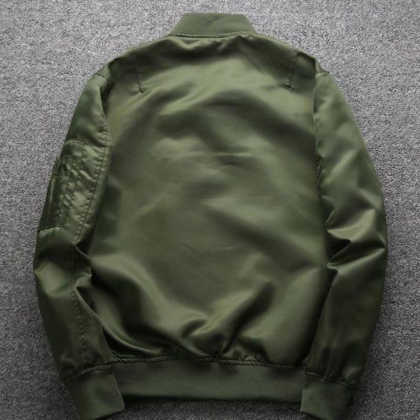 Autumn Oversized Male Ma1 Army Green Military
