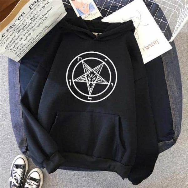 Pentagram Gothic Occult Satan New Men’s Fashion