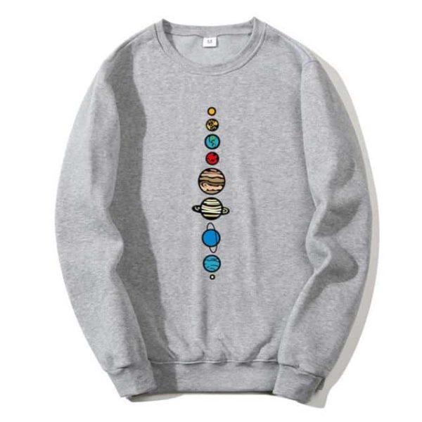 Planets Colour Men Hoodie Pullover 2020 Autumn