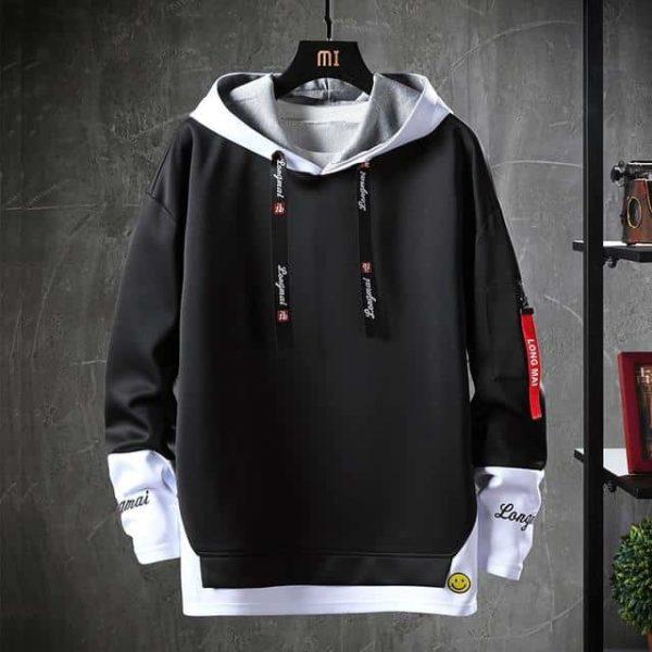 SFABL Letter Printed Mens Hoodies 2021 Japanese