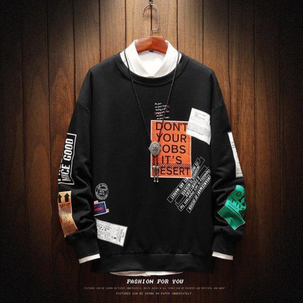 2021 Spring New Men’s Casual Sweatshirts Men’s