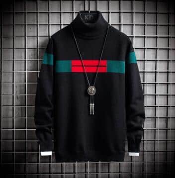 2021Autumn New Men’s Turtleneck Sweaters Pullover
