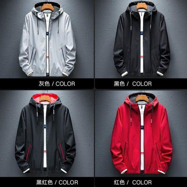 Autumn Jacket Waterproof Sping Men’s Youth Korean