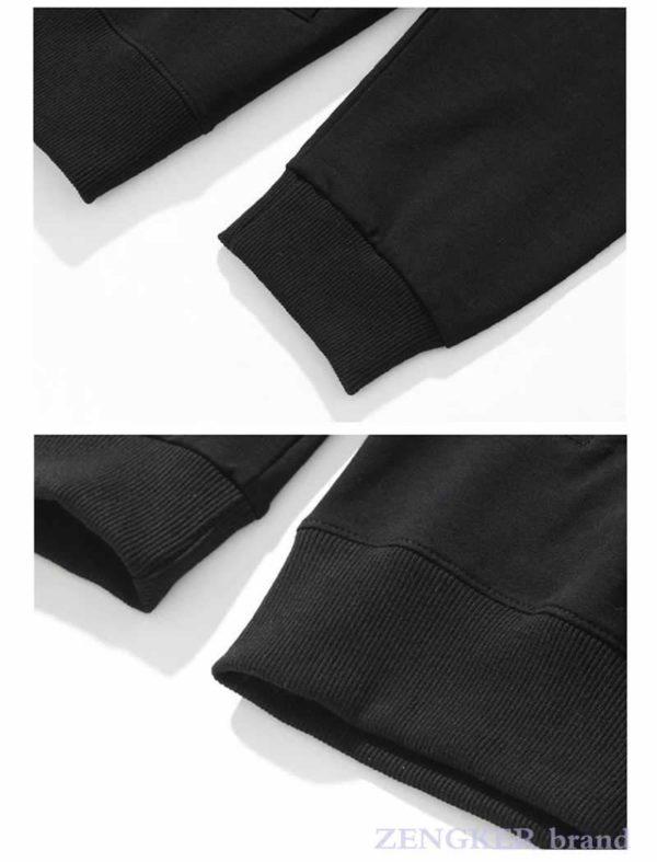 Autumn oversized hoody men’s zipper cardigan